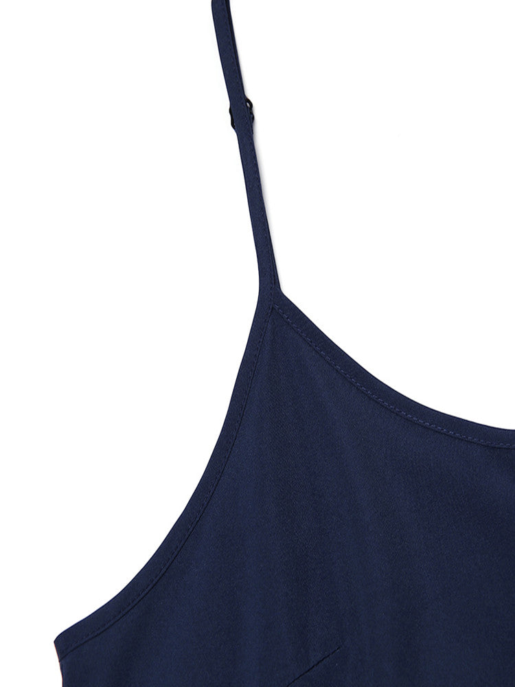 Womens Casual  Sleeveless Solid Summer Long Maxi Dress