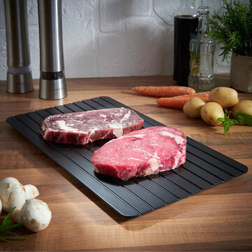 Fast Defrosting Tray Defrost Meat Thaw Frozen Food Magic Kitchen Defrosting Tray Board