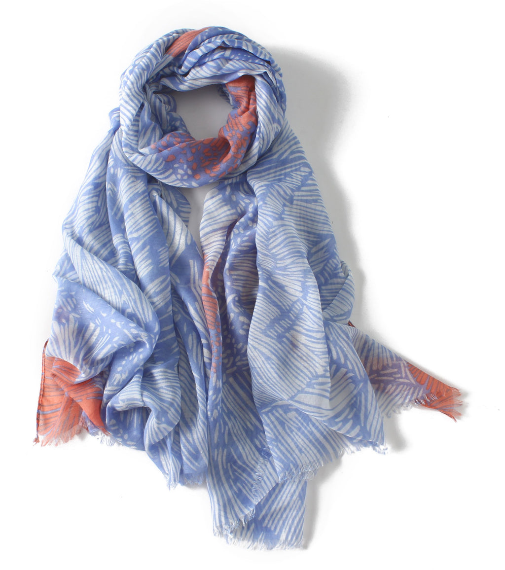 Women Lightweight New Designs Long Cotton Touch Shawl Wrap Warm Scarves