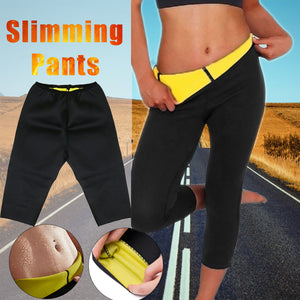 Women Sauna Neoprene Fitness Gym Yoga Pants Body Shaper Hot Sweat Slimming Thermo