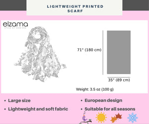 Women Lightweight New Designs Long Cotton Touch Shawl Wrap Warm Scarves